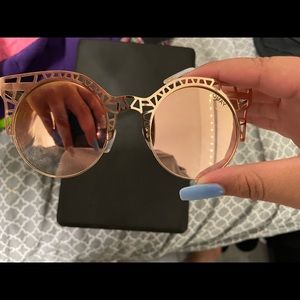 Gold/rose gold sunglasses